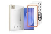 Mobiel - Beschermend glas - Tech-Protect Easy Set+ 3-pack Tempered Glass for Samsung Galaxy S25 FE - Clear - 5906302332762