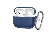 Mobiel - Covers & Cases - Tech-Protect Silicone Hook Case for AirPods Pro - Navy Blue - 5906302333110