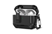 Mobiel - Covers & Cases - Tech-Protect Carbonox MagSafe Case for AirPods Pro - Black - 5906302333172
