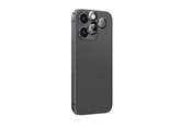 Mobiel - Beschermend glas - AmazingThing AR Aluminum 3 Lens Glass with Camera Lens Frame for iPhone 16 Pro / 16 Pro Max - Black - IP16CAM3BKGLA