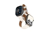Smartwatch - Accessoires - AmazingThing Class Band Leather Strap for Apple Watch 45 / 46 / 49 mm - Light Beige - TGL49WH