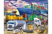 Puzzels - Larsen Puzzles Puzzle Transport - 37 pieces Maxi (36.5x28.5 cm) 2D Puzzels - US44