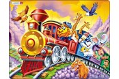 Puzzels - Larsen Puzzles Puzzle Circus Train - 30 pieces Maxi (36.5x28.5 cm) Vloer - US14