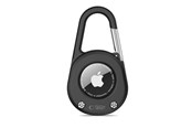 Tablet - Hoezen - Tech-Protect Slidelock Carabiner Keychain Case for Apple AirTag 1/2 - Black - 5906302333332