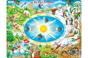 Puzzels - Larsen Puzzles Puzzle The Four Seasons - 44 pieces Maxi (36.5x28.5 cm) Vloer - SS3