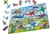 Puzzels - Larsen Puzzles Puzzle Aerobatics - 64 pieces Maxi (36.5x28.5cm) Vloer - PG4