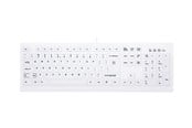 Toetsenbord - Cherry Contour MedicalKey AK-C8100 Sanitizable - Toetsenbord - Engels (US international) - Wit - AK-C8100F-U1-W/US