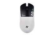 Muis - ATK Dragonfly A9 Air Lightweight Wireless Mouse - Shadow White - Gaming muis - Optisch - 5 knoppen - Wit - 398082