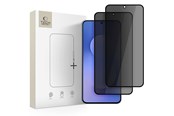 Mobiel - Beschermend glas - Tech-Protect Glass Spy+ 2-pack Privacy Glass for Samsung Galaxy S25 FE - 5906302332786