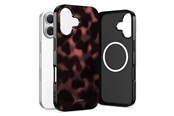 Mobiel - Covers & Cases - Tech-Protect Lamano MagSafe Case for iPhone 17 - Black & Red - 5906302333349