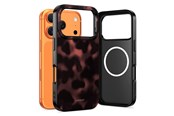 Mobiel - Covers & Cases - Tech-Protect Lamano MagSafe Case for iPhone 17 Pro Max - Black & Red - 5906302333370