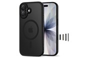 Mobiel - Covers & Cases - Tech-Protect Magpeak Magsafe CC Case for iPhone 17 - Matte Black - 5906302333547