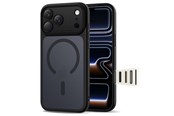 Mobiel - Covers & Cases - Tech-Protect Magpeak Magsafe CC Case for iPhone 17 Pro Max - Matte Black - 5906302333561