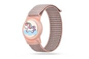 Smartwatch - Accessoires - Tech-Protect  Nylon Strap for Apple AirTag 1/2 - Pink - 5906302333714