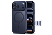 Mobiel - Covers & Cases - Tech-Protect Magpeak Magsafe CC Case for iPhone 17 Pro - Navy Matte - 5906302333790