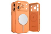 Mobiel - Covers & Cases - Tech-Protect Silicone MagSafe Case for iPhone 17 Pro Max - Orange - 5906302333882
