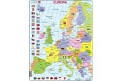 Puzzels - Larsen Puzzles Puzzle Europe (tall format) - 48 pieces Maxi (36.5x28.5 cm) Vloer - K2