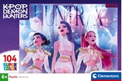 Puzzels - Clementoni K-Pop Demon Hunters 104 brikker - 21762