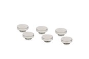 Doe-het-zelf waterkoeling - Thermal Grizzly DeltaMate Plug - Matt Nickel (6-P - TG-DM-FIT-6209