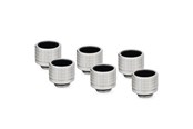 Doe-het-zelf waterkoeling - Thermal Grizzly DeltaMate Fitting - HT16 Matt Nic - TG-DM-FIT-6202