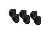 Doe-het-zelf waterkoeling - Thermal Grizzly DeltaMate Rotary - 90° Black (6-P - TG-DM-FIT-6003