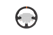 Gaming accessoires - Simagic ZS-330RR Rounded Steering Wheel Rim 330mm - SMG-RIM-ZS-330RR-S
