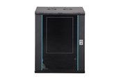 Rackkoffers - DIGITUS DN-37113 - 16U Wall-Mounted Cabinet | 600x450mm | Glass Door | Unmounted - DN-37113