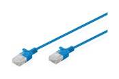 Netwerk - kabel - DIGITUS patch cable - blue - Blauw - DK-1618-020S-B