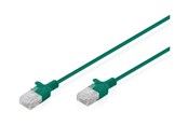 Netwerk - kabel - DIGITUS patch cable - green - Groen - DK-1618-030S-G
