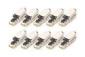 Netwerk - kabel - DIGITUS network connector - Zilver - DN-93631-10