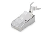 Netwerk - kabel - DIGITUS network connector - clear - Transparent - AK-219604-100