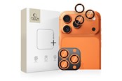 Mobiel - Beschermend glas - Tech-Protect  Camring Fit+ Camera Cover for iPhone 14 Pro / Max / 15 Pro / Max / 16 Pro / Max / 17 Pro / Max - Orange - 5906302334056