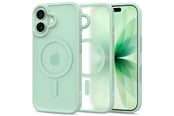 Mobiel - Covers & Cases - Tech-Protect MagMat MagSafe Case for iPhone 17 - Clear Green - 5906302334131