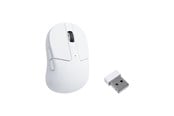 Muis - Keychron M4 8K Wireless - Gaming muis - Optisch - 5 knoppen - Wit - M4-A24