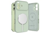 Mobiel - Covers & Cases - Tech-Protect Silicone MagSafe Case for iPhone 17 - Green - 5906302334490