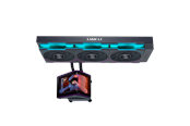 CPU koeler - Lian Li HydroShift II OLED Curved 360TL - CPU waterkoeling - Maximaal 33 dBA - GHS2OLDC36TB