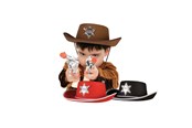 Outfits & Kostuums - Boland Cowboy hat Wild - 04105