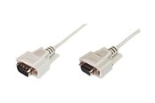 Beelscherm- en tv-kabel - DIGITUS ASSMANN - serial extension cable - DB-9 to DB-9 - 3 m - AK-610203-030-E