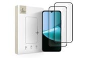 Mobiel - Beschermend glas - Tech-Protect  Glass Fit+ 2-pack Tempered Glass for Xiaomi Redmi 15C 173mm / Poco C85 173mm - Black - 5906302335220