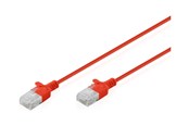 Netwerk - kabel - DIGITUS patch cable - red - Rood - DK-1618-030S-R-10