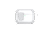 Mobiel - Overige accessoires - AmazingThing Titan Pro Mag Case Clear for AirPods Pro 3 - White - APRO3TPWH