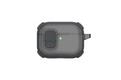 Mobiel - Overige accessoires - AmazingThing Titan Pro Mag Case Clear for AirPods Pro 3 - Black - APRO3TPBK