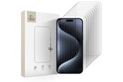 Mobiel - Beschermend glas - Tech-Protect Glass  Bundle 10-pack for iPhone 15 Pro Max - 5906302335718