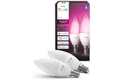 Smart Home - Philips Hue B39 Candle - E14 bulb - White and color ambiance - 2 pack - 929004295302