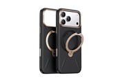 Mobiel - Covers & Cases - Torras Ostand Q3 Vegskin - obsidian black - iPhone 17 Pro Max - X00FX2422