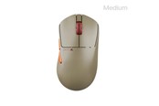 Muis - Pulsar X3 CrazyLight Medium Wireless (Desert) - Gaming muis - Optisch - 5 knoppen - Beige - PX3RCL203