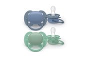 Babyspullen - Philips Avent Ultra Soft SCF091 - pacifier set - 2 pcs - SCF091/42