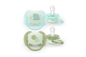 Babyspullen - Philips Avent Pacifier ultra soft Nighttime - SCF094/01