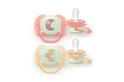 Babyspullen - Philips Avent Pacifier ultra soft Nighttime - SCF094/02