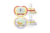 Babyspullen - Philips Avent Pacifier ultra air nighttime - SCF376/25
